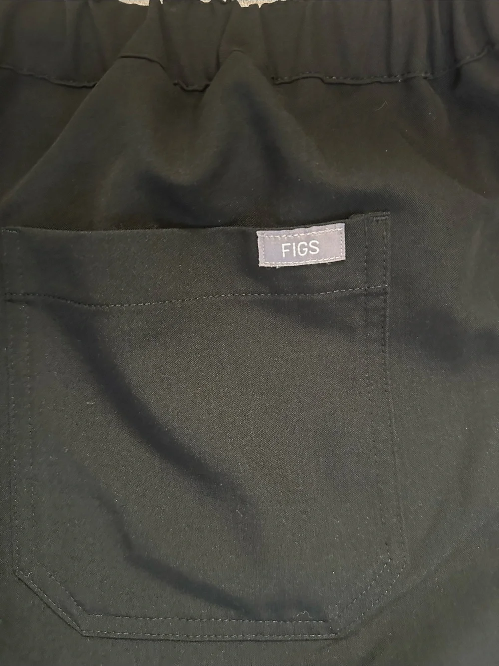 Figs Scrubs Men’s Pisco Basic Scrub Pants Black Size XXL